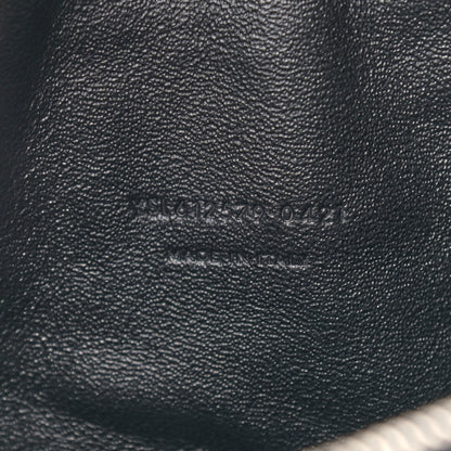 Saint Laurent Grain De Poudre Matelasse Monogram Mini Lou Camera Bag Black 6 of 8