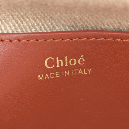 Chloe Calfskin Mini Judy Shoulder Sepia Brown 6 of 12
