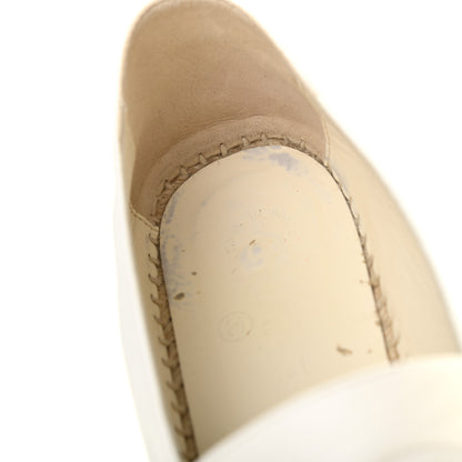 Chanel Lambskin CC Espadrilles 40 White 9 of 14