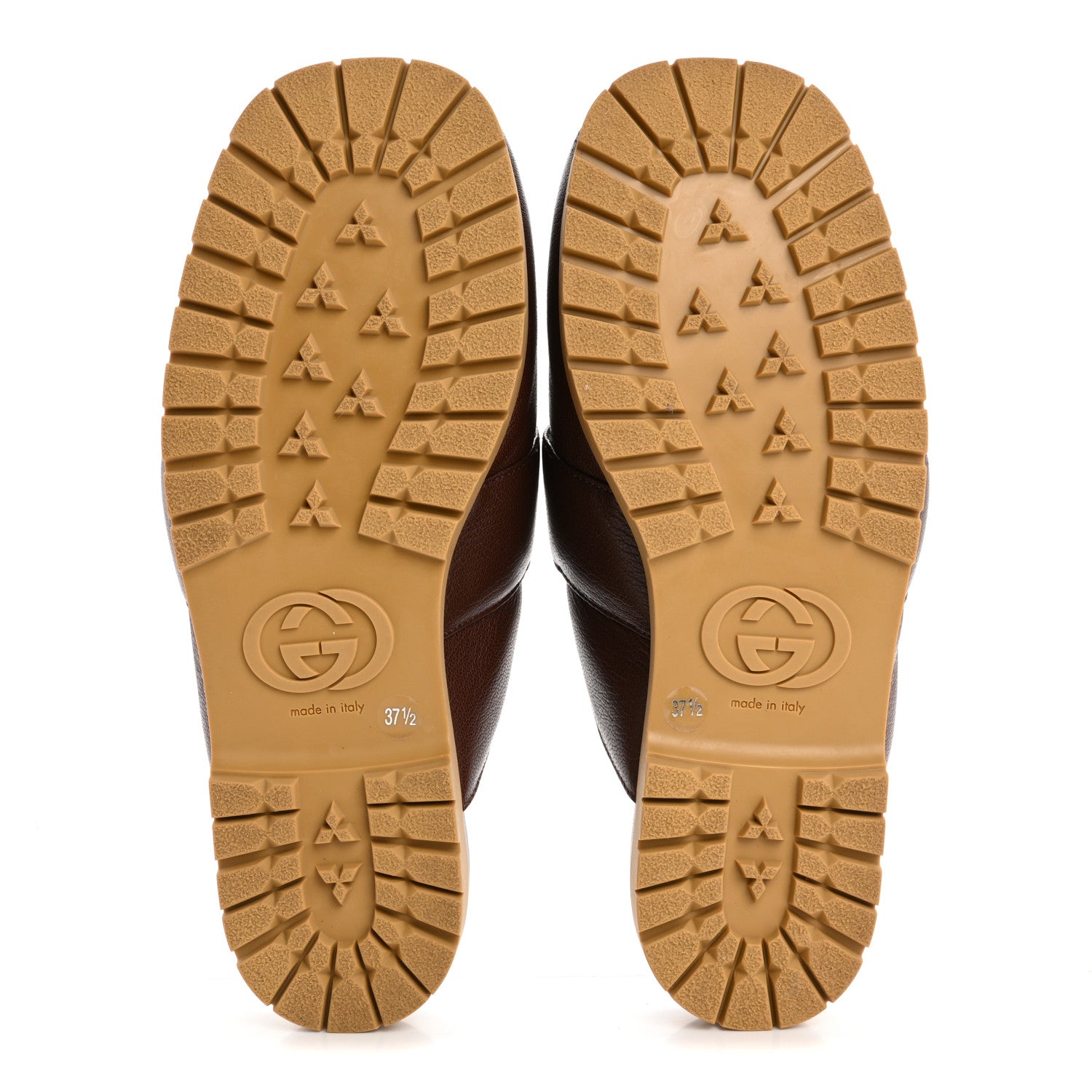Gucci Goatskin Horsebit Mules 37.5 37.5 New Chocolate 3 of 7