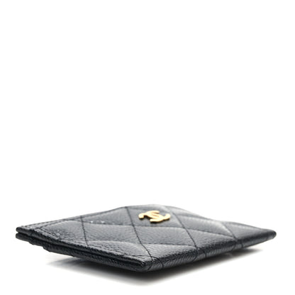 Chanel Caviar Quilted Card Holder Black 4 of 9