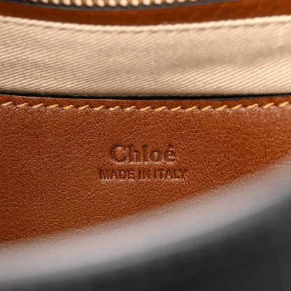 Chloe Suede Medium Lexa Shoulder Bag Silver Blue 6 of 10