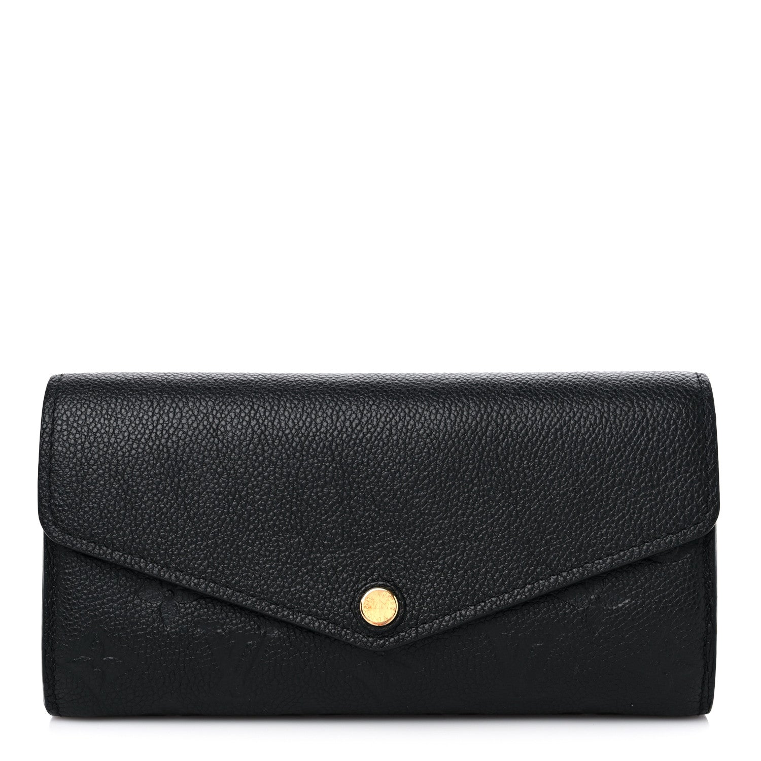 Louis Vuitton Empreinte Sarah Wallet NM Black 1 of 9