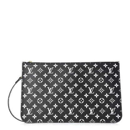 Louis Vuitton Monogram Giant Jungle Neverfull MM GM Pochette Black 1 of 9