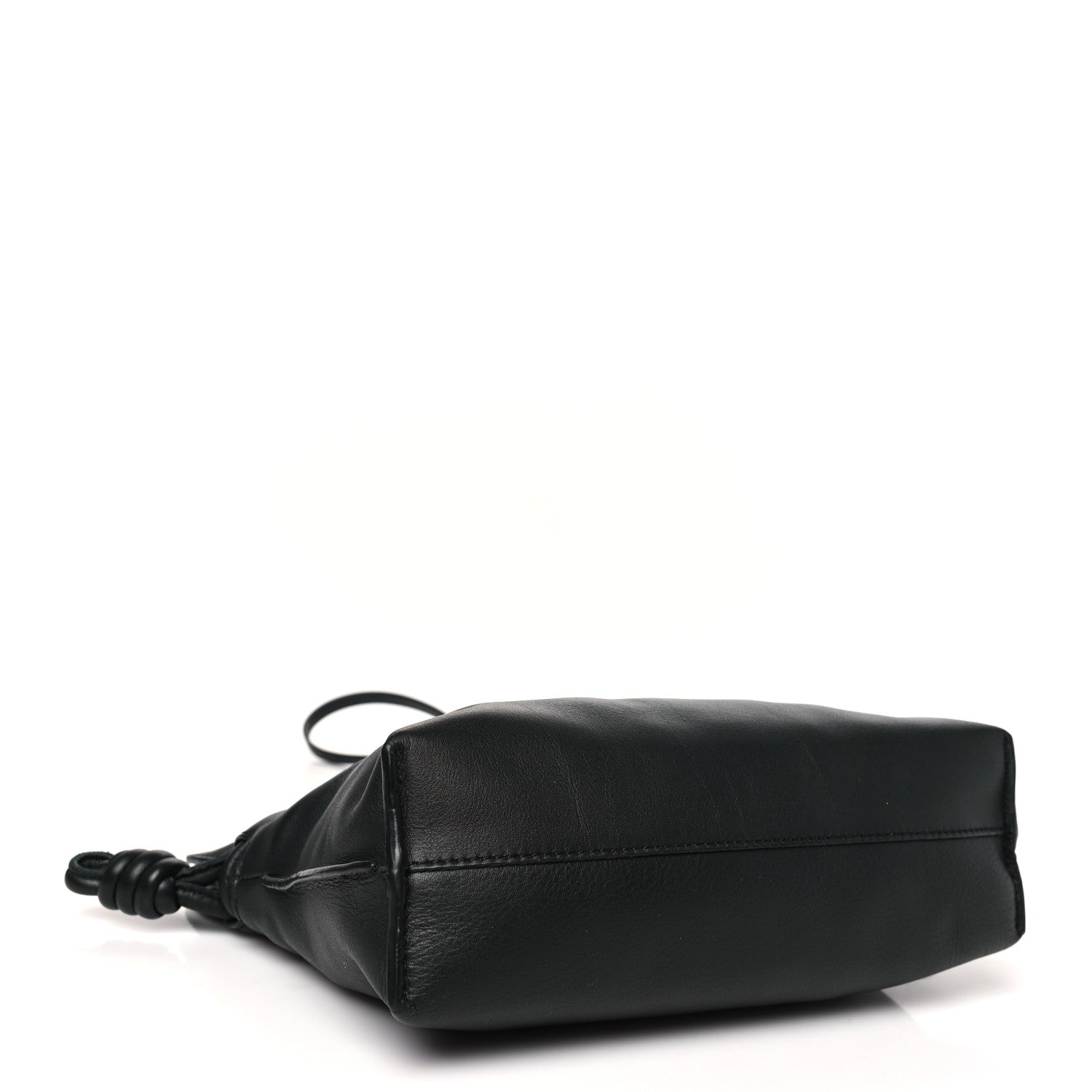 Loewe Calfskin Mini Flamenco Knot Clutch Black 4 of 11