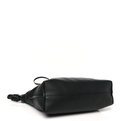 Loewe Calfskin Mini Flamenco Knot Clutch Black 4 of 11