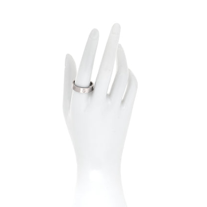 Cartier 18K White Gold 6mm LOVE Ring 64 10.75 2 of 4