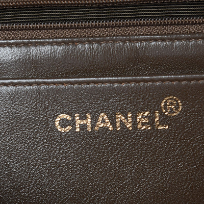 Chanel Suede Quilted Jumbo Single Flap Brown 6 of 18