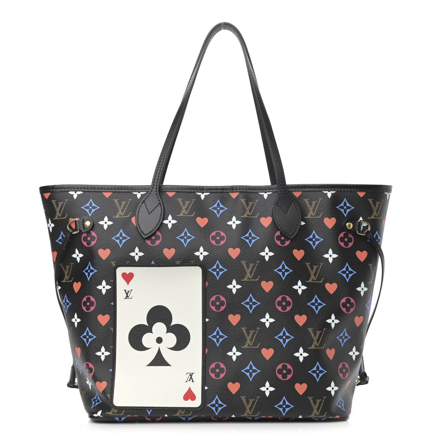 Louis Vuitton Game On Neverfull MM Black 3 of 12