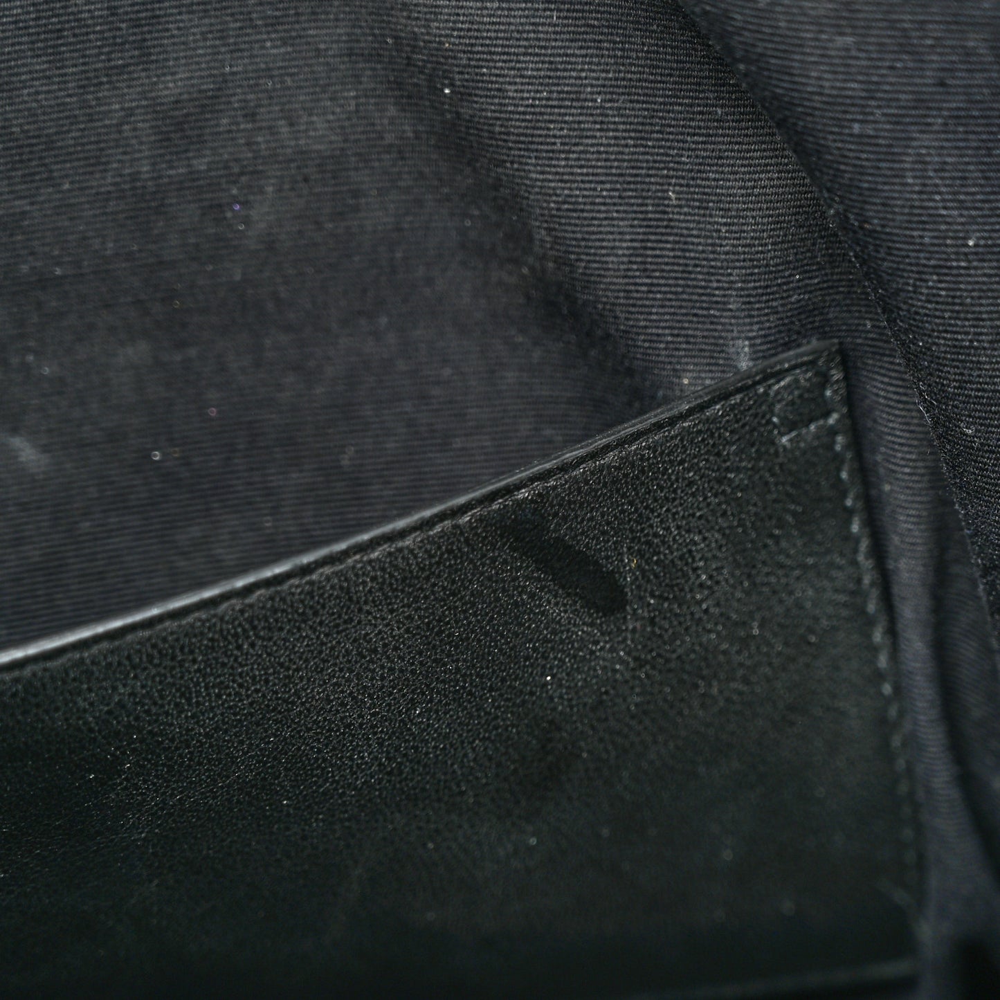 Calfskin Medium Manhattan Shopper Tote Dark Notte