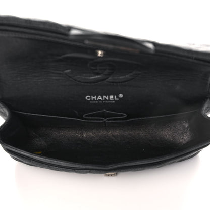 Chanel Washed Caviar Quilted 2.55 Reissue 225 Bijoux Chain Flap Black 5 of 15