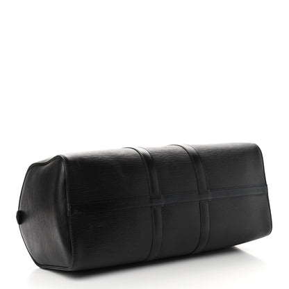 Louis Vuitton Epi Keepall 45 Black 4 of 12