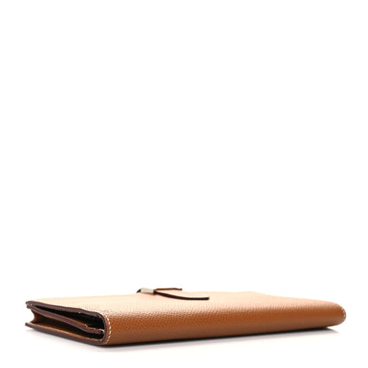 Hermes Epsom Bearn Gusset Wallet Gold 4 of 9