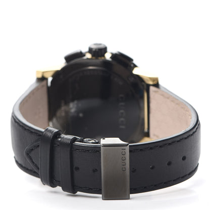 Gucci PVD Stainless Steel Calfskin 44mm G-Chrono Quartz Watch Black 3 of 6