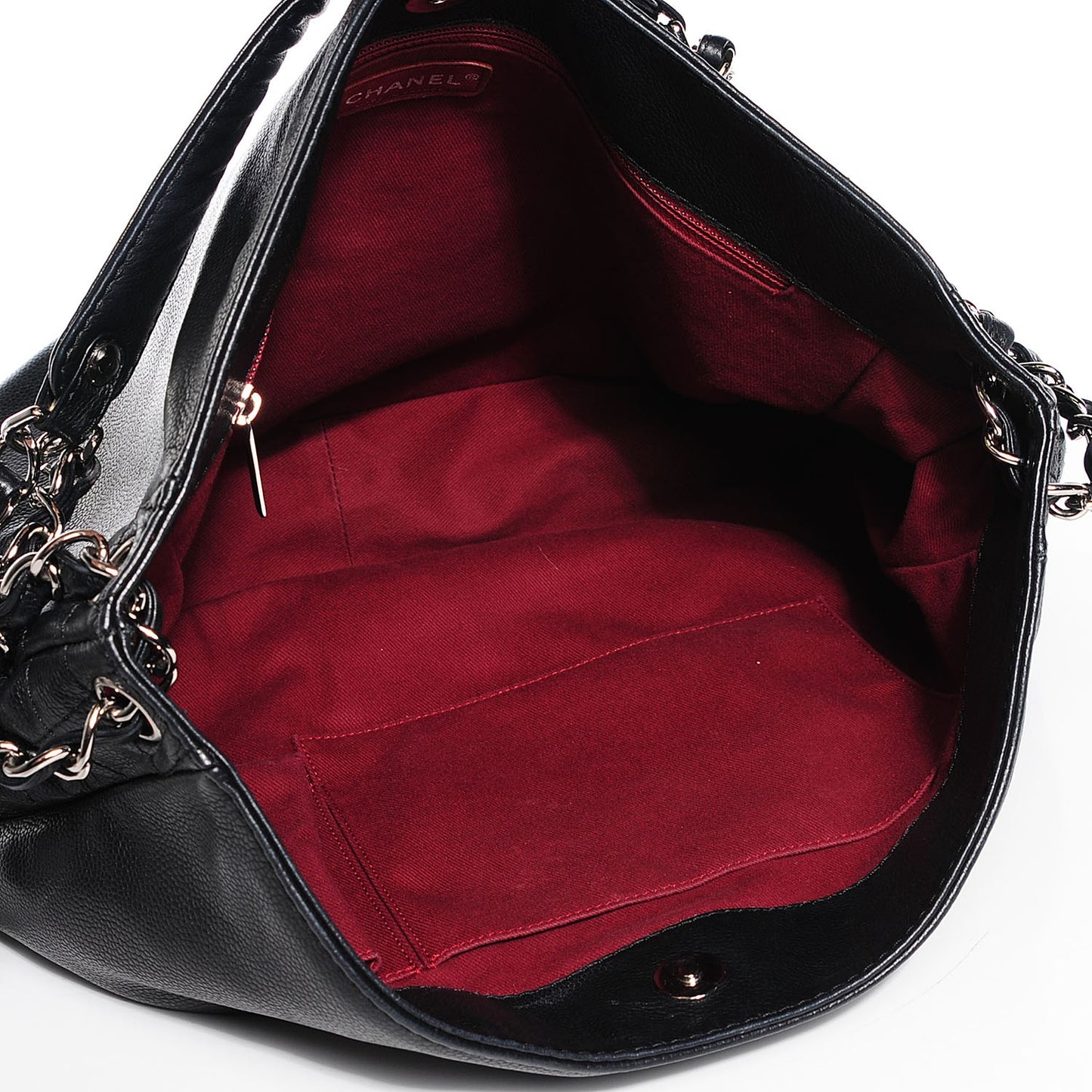 Caviar Timeless CC Shoulder Bag Black