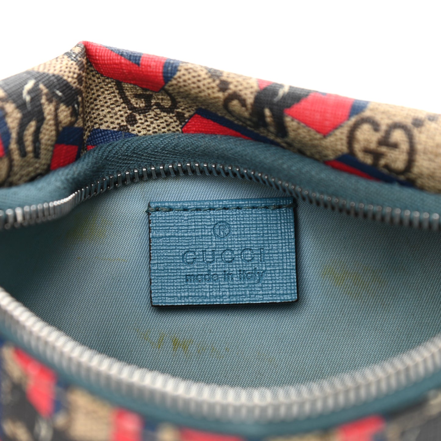 GG Supreme Monogram Gucci Wolf Belt Bag