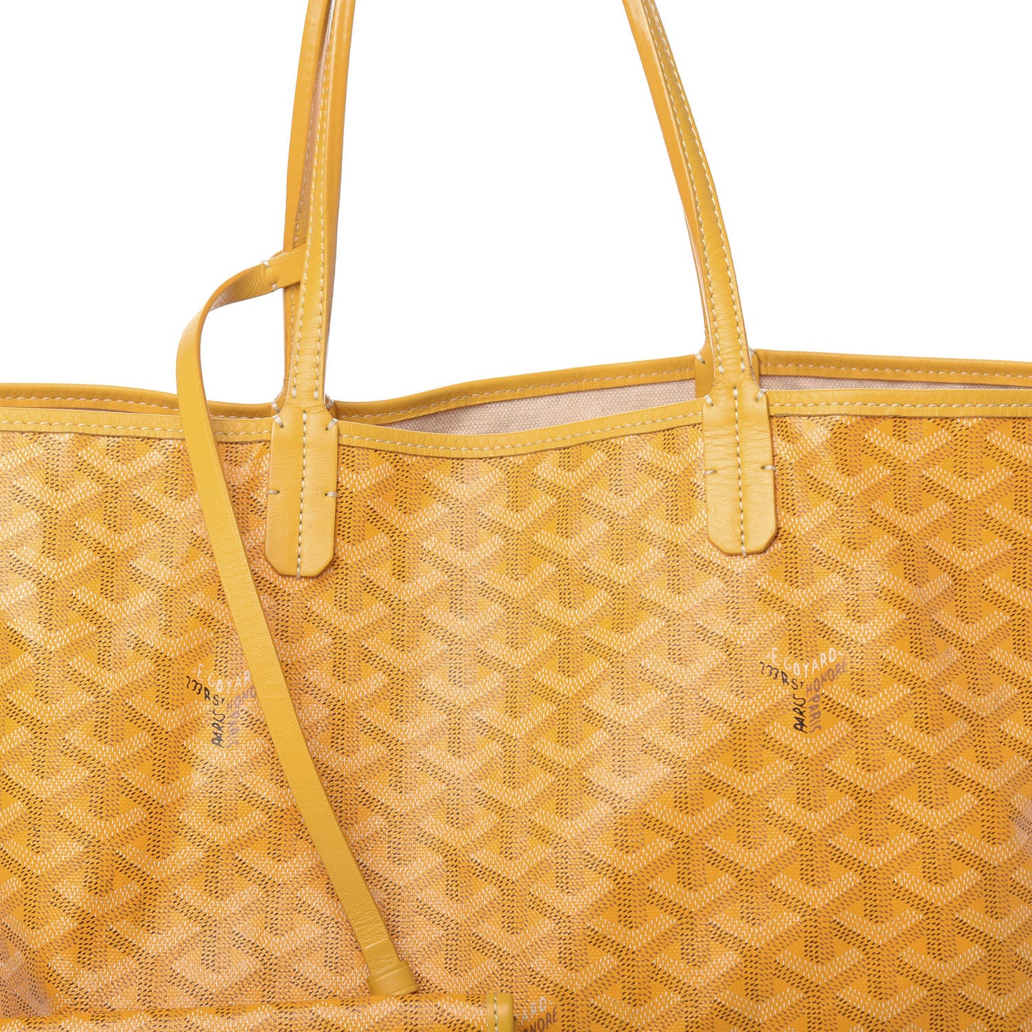 Goyardine Saint Louis PM Yellow