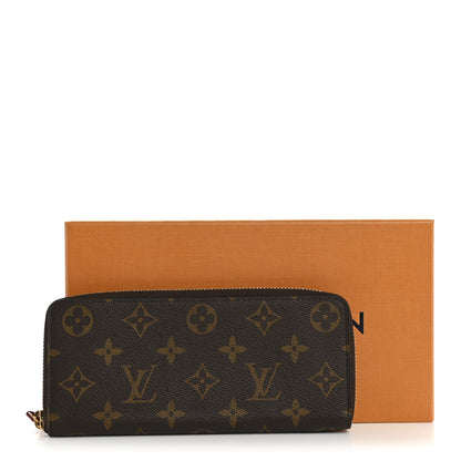 Louis Vuitton Monogram Clemence Wallet Fuchsia 7 of 7