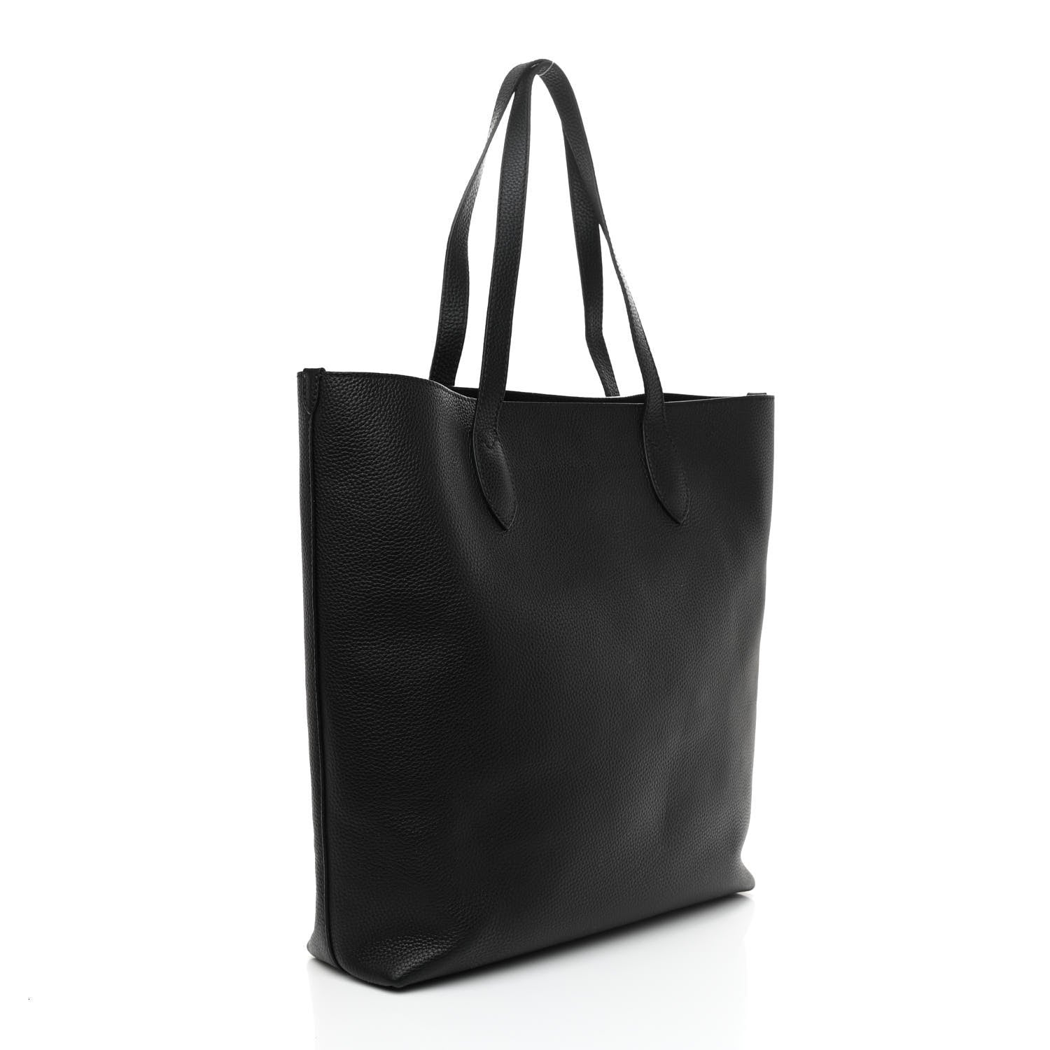 Burberry Grainy Calfskin Remington Tote Black 3 of 9