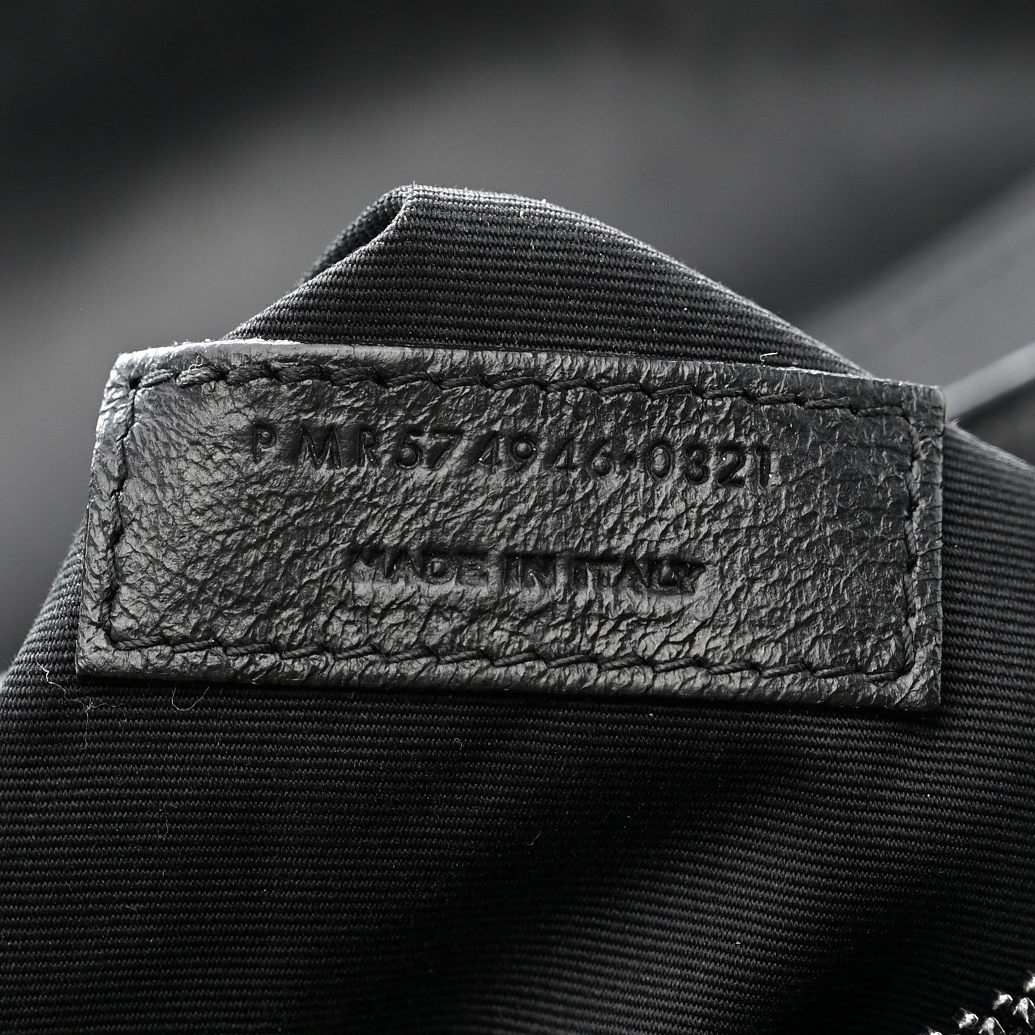 Saint Laurent Calfskin Y Quilted Monogram Monochrome Medium Loulou Chain Satchel Black Black 8 of 13