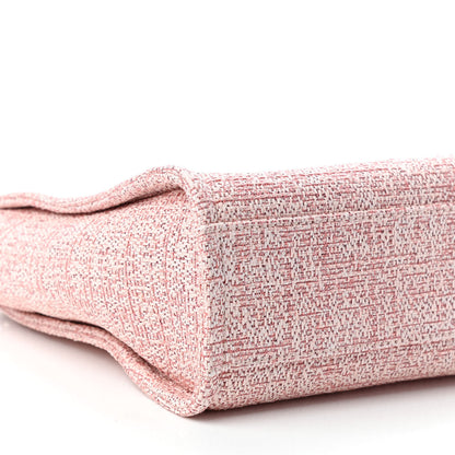Chanel Lurex Boucle Mini Deauville Tote Pink 8 of 10