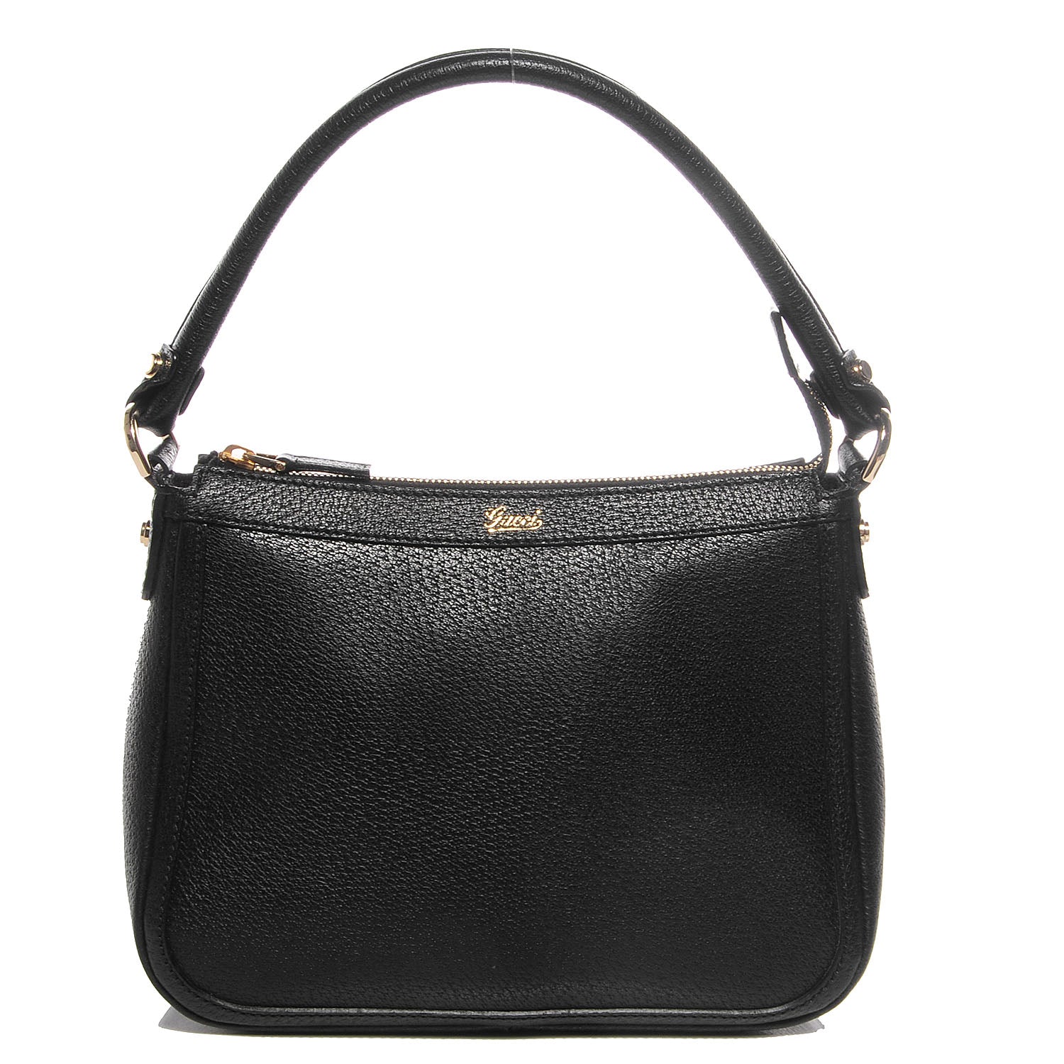 Gucci Leather Abbey Shoulder Bag Black 1 of 7
