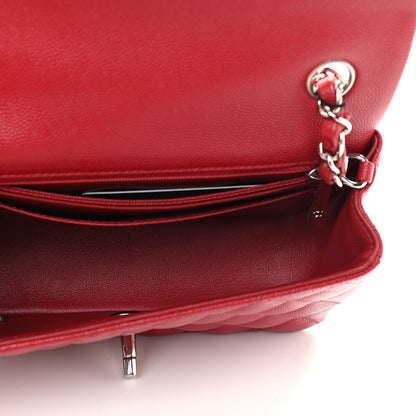 Chanel Caviar Quilted Mini Rectangular Flap Red 5 of 9