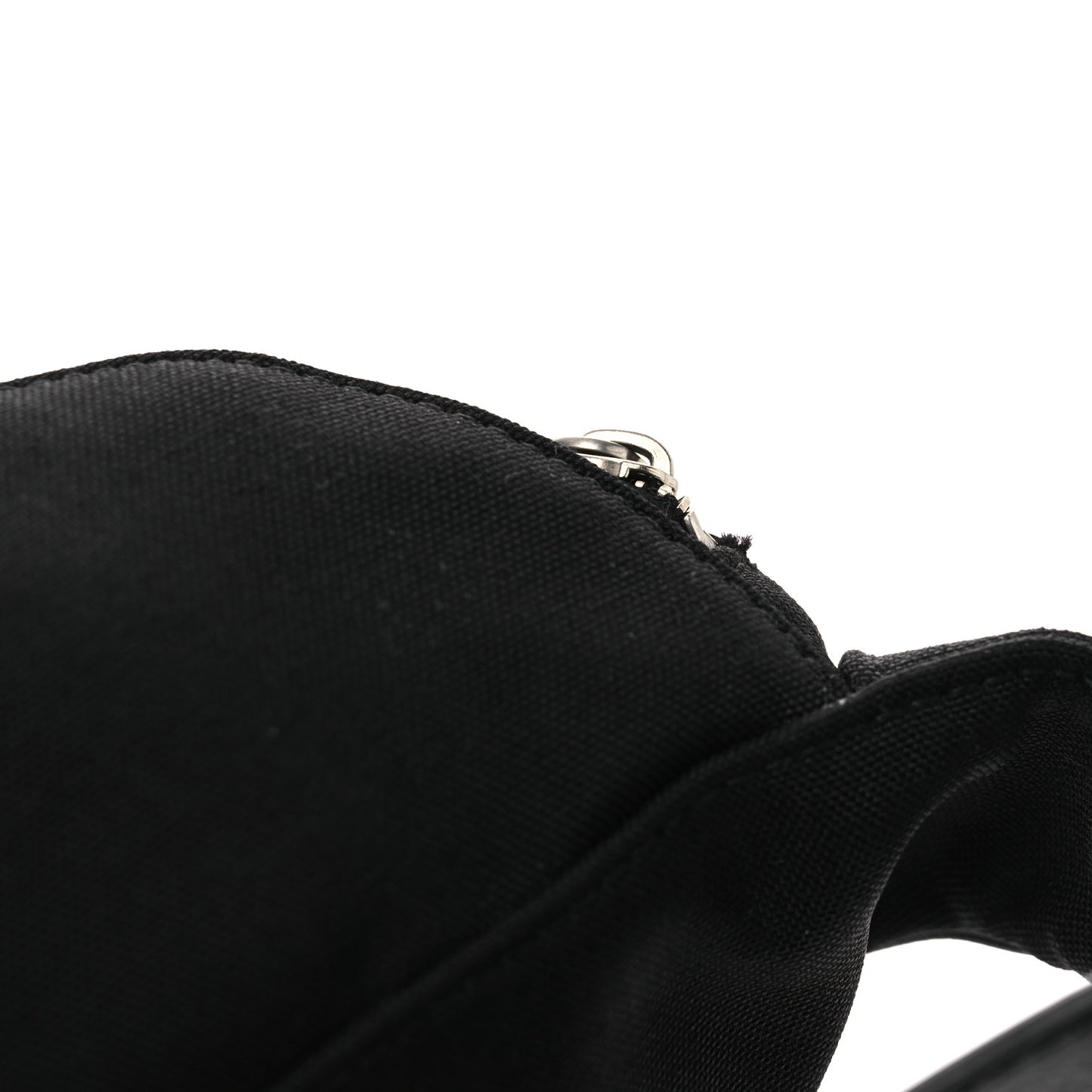 Canvas Monogram Belt Bag Black