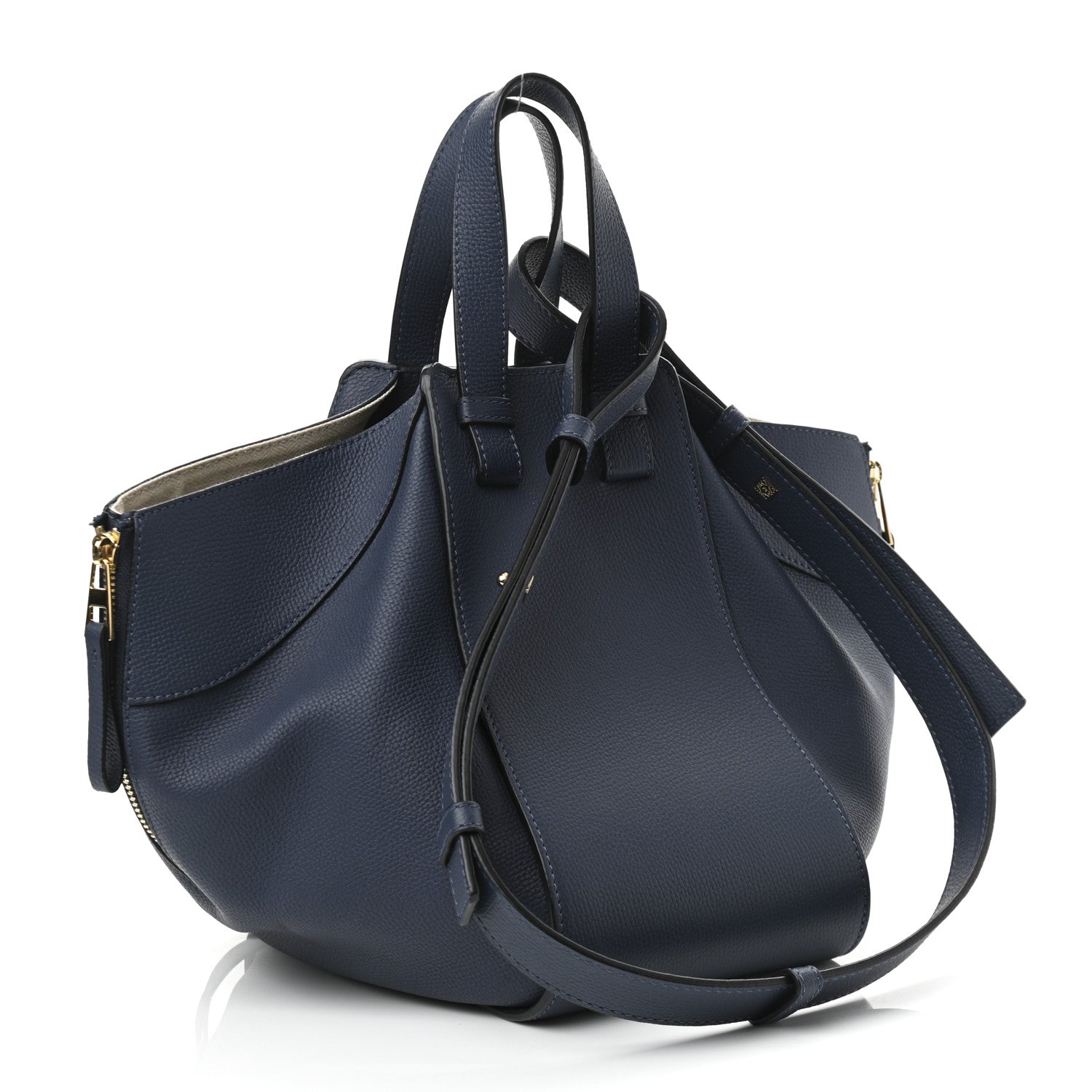 Loewe Calfskin Small Hammock Shoulder Bag Ocean 3 of 13