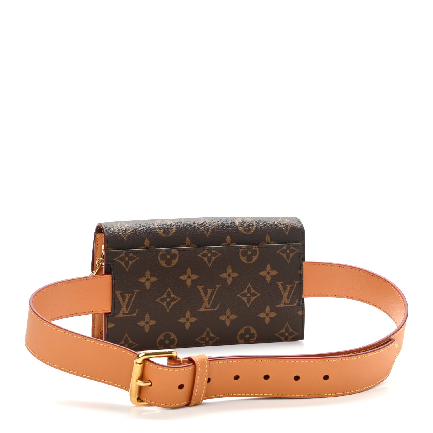 Louis Vuitton Monogram S Lock Belt Pouch MM 4 of 25