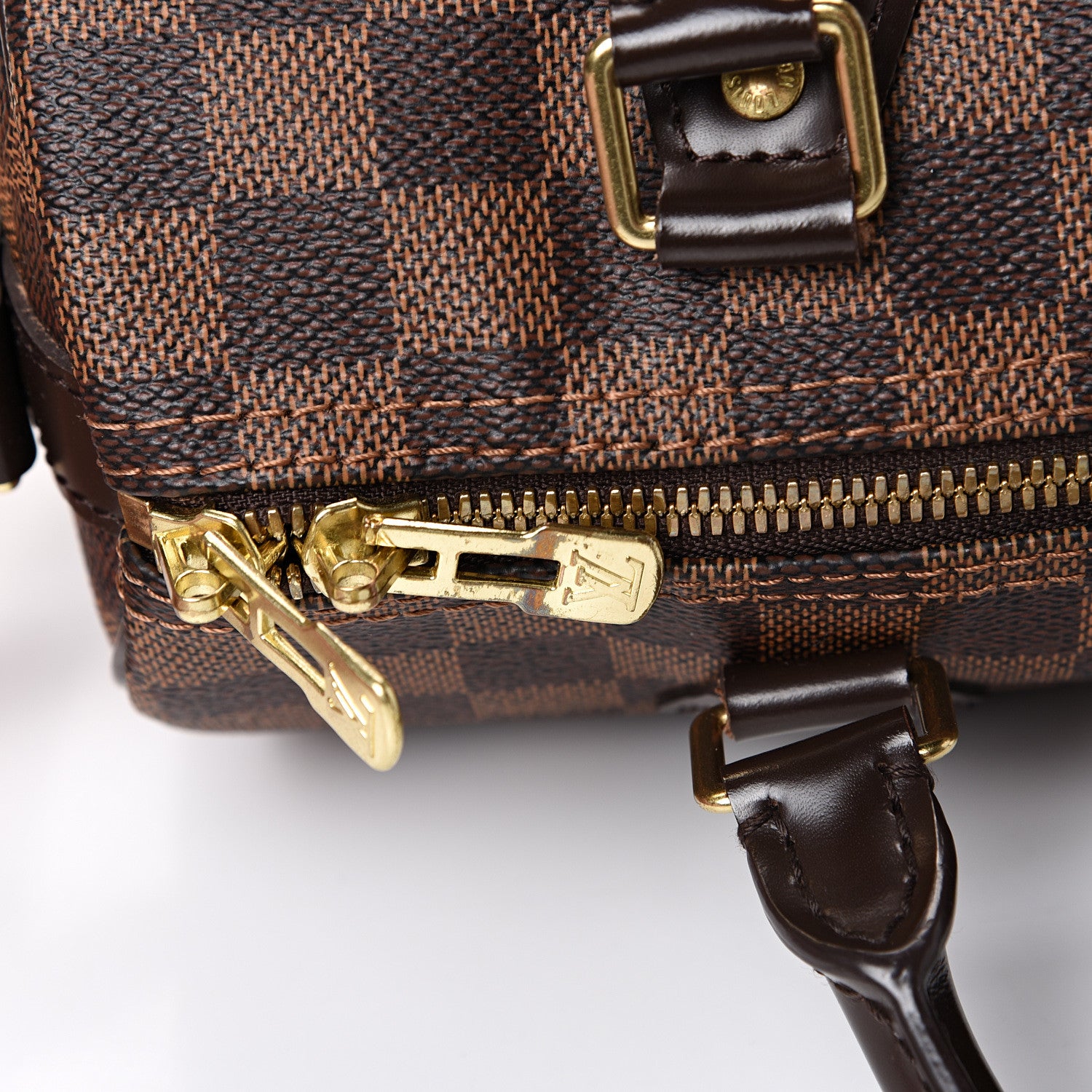 Louis Vuitton Damier Ebene Speedy Bandouliere 25 11 of 12