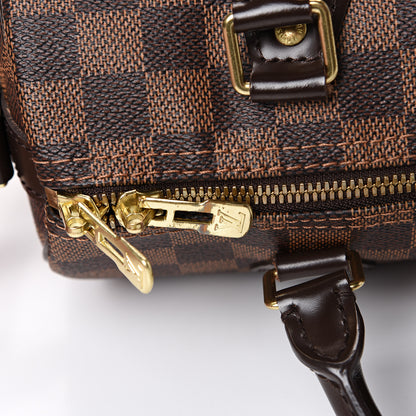 Louis Vuitton Damier Ebene Speedy Bandouliere 25 11 of 12