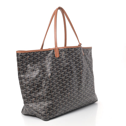 Goyard Goyardine Saint Louis GM Black Gold 2 of 11