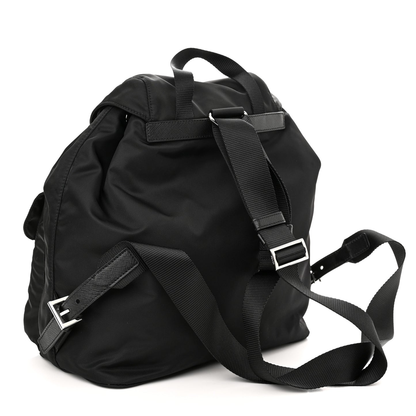 Nylon Vela Medium Backpack Black