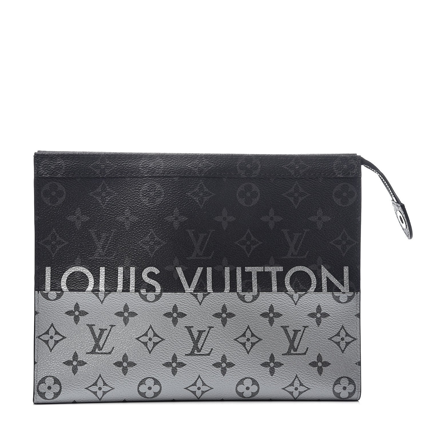Louis Vuitton Monogram Eclipse Split Pochette Voyage MM 1 of 7