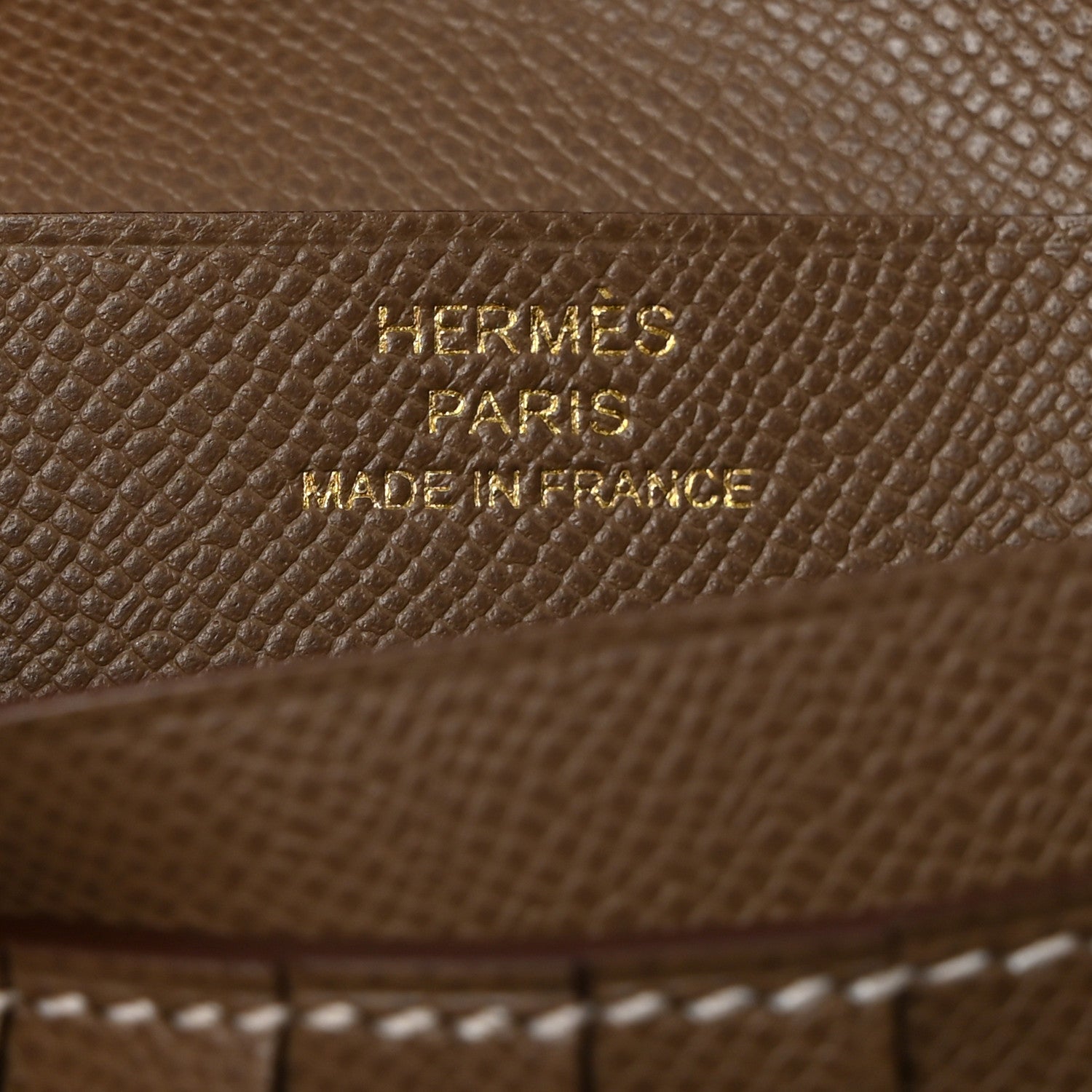Hermes Epsom Bearn Compact Wallet Etoupe 6 of 6