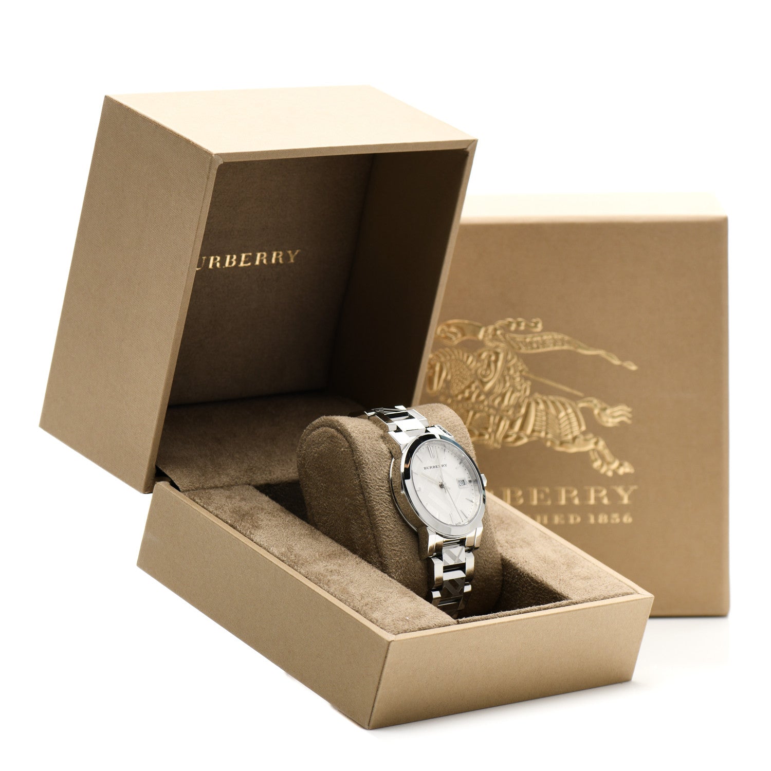 Burberry Stainless Steel 34mm The City Quartz Watch BU9144 7 of 7