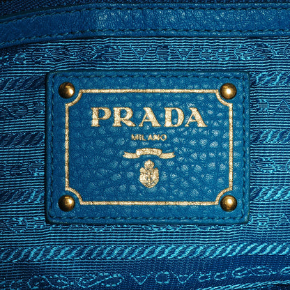 Prada Vitello Daino Hobo Turchese 7 of 11