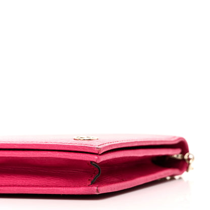Gucci Textured Calfskin Medium Betty Chain Wallet Blossom 9 of 10