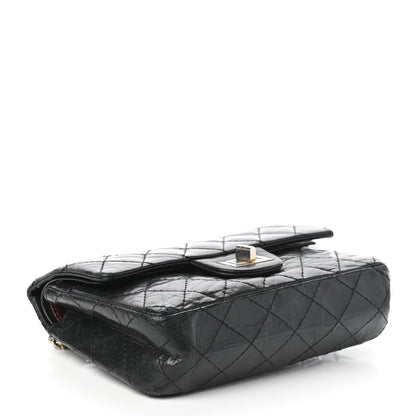 Chanel Aged Calfskin Quilted 2.55 Reissue 224 Flap Black 4 of 9