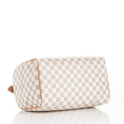 Louis Vuitton Damier Azur Speedy 30 4 of 7
