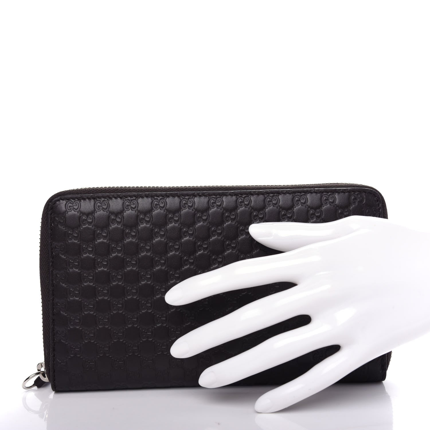 Gucci Microguccissima Large Zip Around Organizer Wallet Testa di Moro 2 of 8