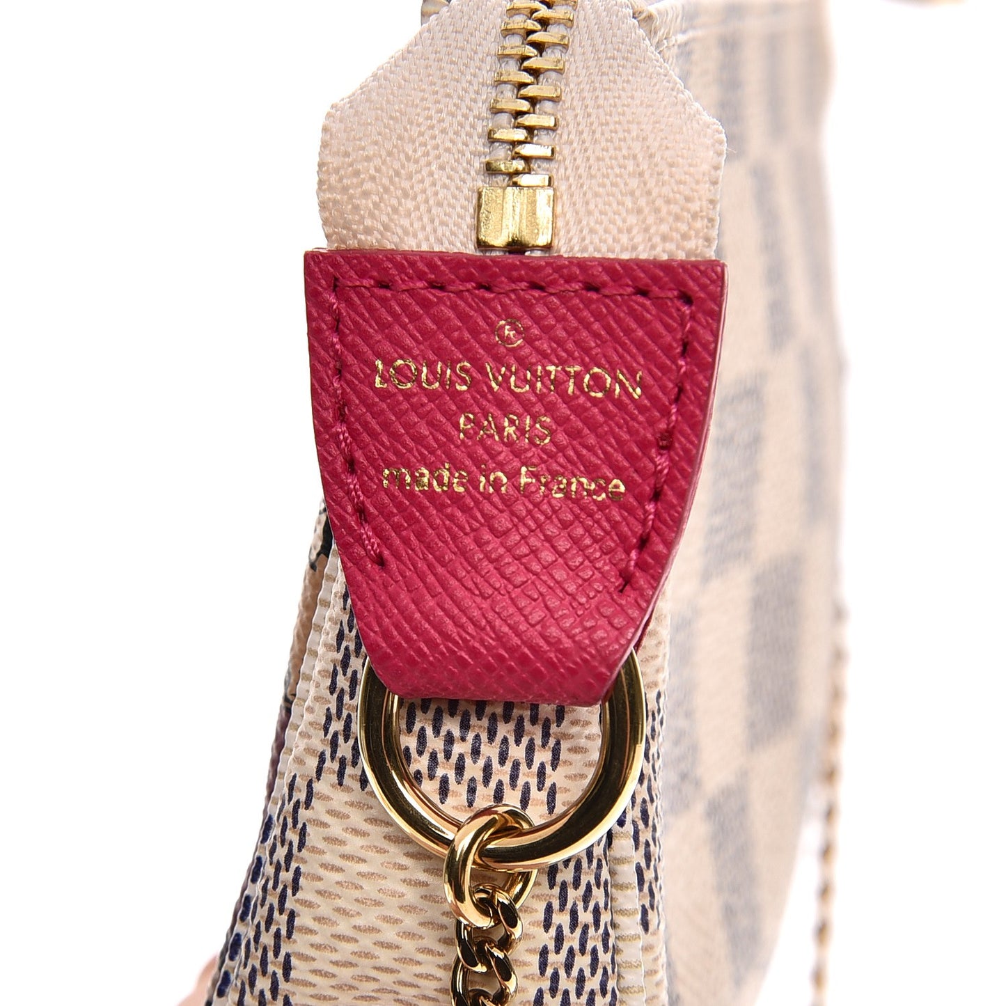 Damier Azur 2015 Christmas Animation Mini Pochette Accessories