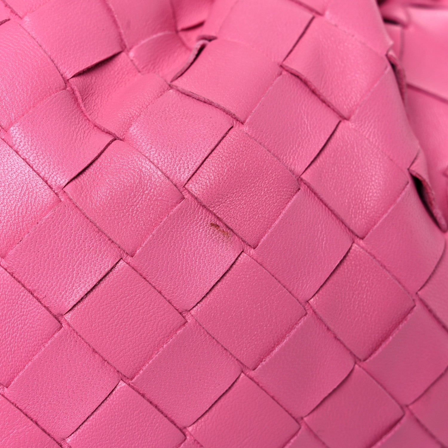 Bottega Veneta Nappa Maxi Intrecciato The Pouch Oversized Clutch Pink 14 of 15