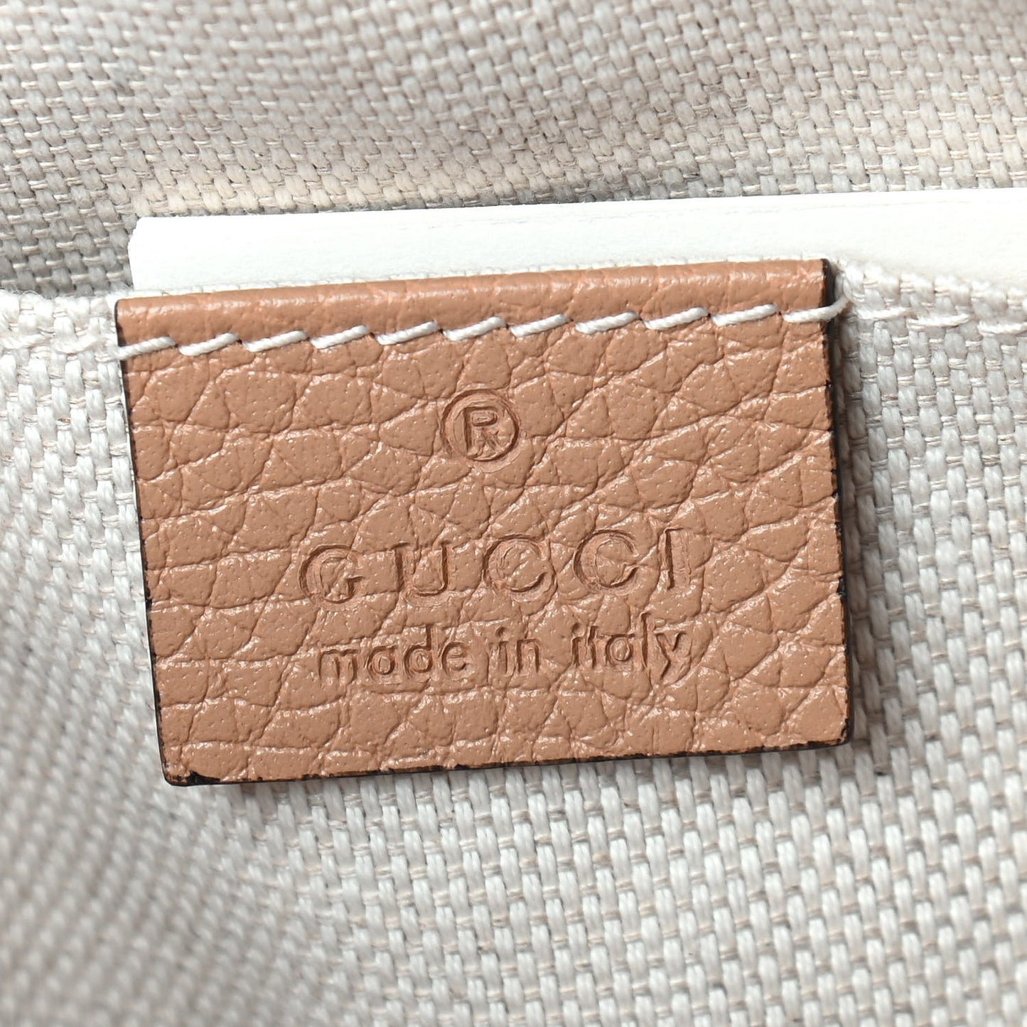 Pebbled Calfskin Small Soho Disco Bag Rose Beige
