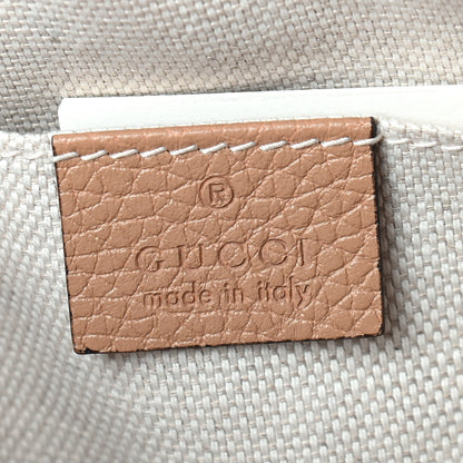 Gucci Pebbled Calfskin Small Soho Disco Bag Rose Beige 6 of 9