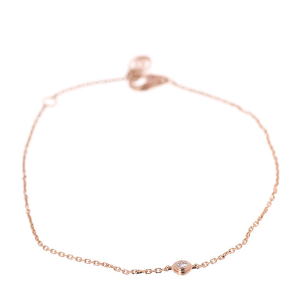 Cartier 18K Pink Gold Diamond XS D'Amour Bracelet 1 of 6