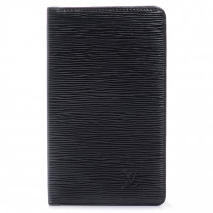 Louis Vuitton Epi Checkbook Organizer Black 1 of 5