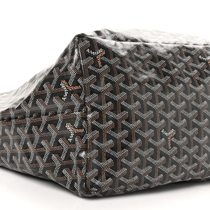 Goyard Goyardine Saint Louis GM Black Gold 10 of 11