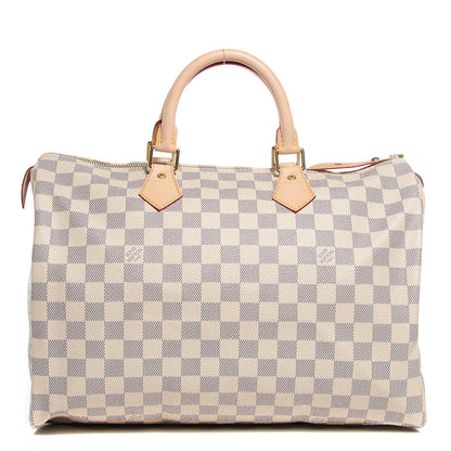 Louis Vuitton Damier Azur Speedy 35 1 of 9